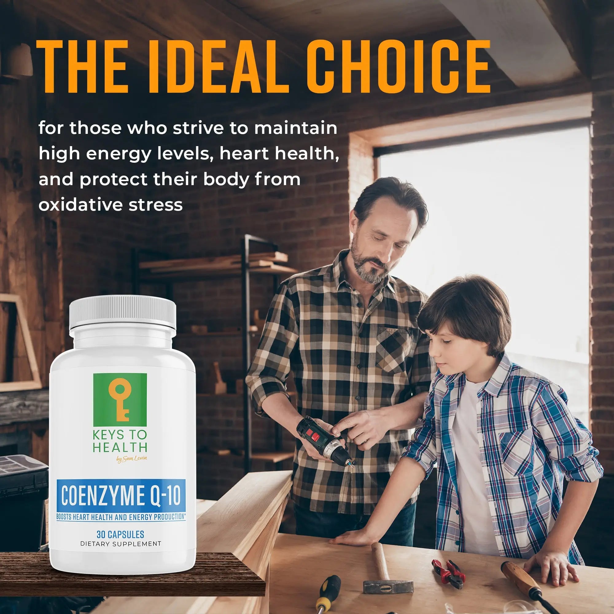 Coenzyme Q10 — Vital Energy and Heart Protection