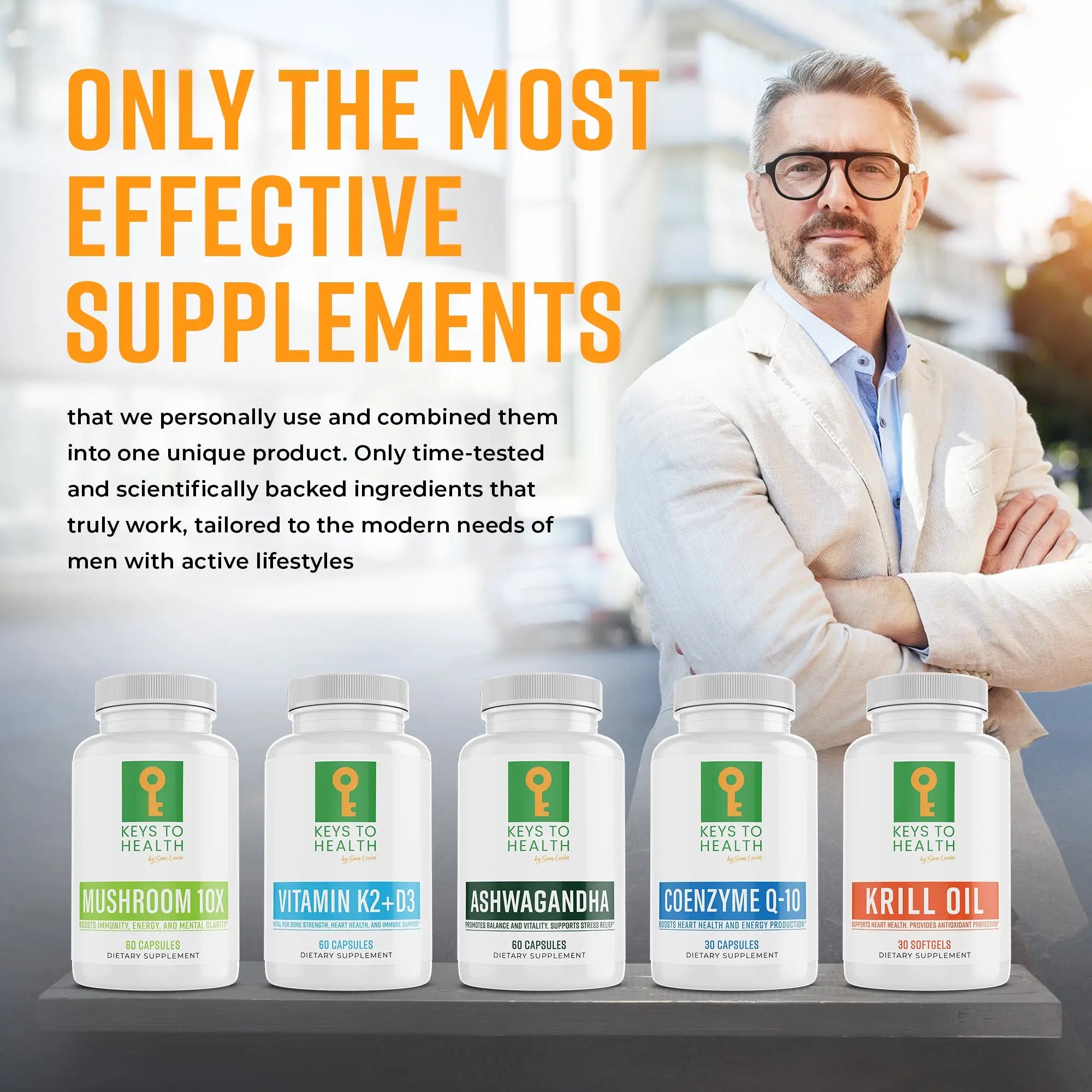 Sam’s Set - A 5-Supplement Complex: Comprehensive Support for Your Health